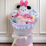 Sanrio Cinnamoroll Pochacco Kuromi Pompompurin Plush Flower Bouquet