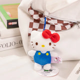 Sanrio Hello Kitty Keychain Plush Pendant Kuromi Cinnamoroll