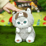 Mofusand Long Tailed Animals Series 13cm Pendant Plush Doll Cute Shark Cat - LoveJojo