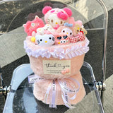 Kawaii Kuromi My Melody Hello Kitty Plush Doll Bouquet Sanrio - LoveJojo