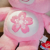 Care Bears Pink Sakura White Heart Plush Toy (22cm or 45cm)
