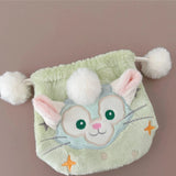 Disney StellaLou Drawstring Bag LinaBell Gelatoni Plush Cosmetic Bag