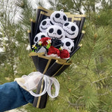 Halloween Jack Skellington Plush Flower Bouquet