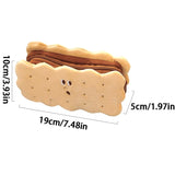 Cookie Biscuit Pencil Pen Case Plush