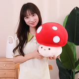 Mushroom Plush Toy Shiitake Mushroom Super Mario Level Up