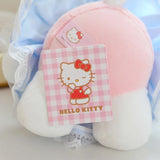 Sanrio Hello Kitty Big Pink Bow Blue Lace Dress Plushie