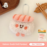 Japanese Cute Food Plush Pendant Sushi Keychain
