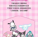 Sanrio Hello Kitty Kuromi Melody Pochacco Cinnamoroll Plush Pendant Keychain