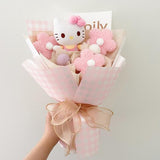 Sanrio Plush Bouquet My Melody Kuromi Cinnamoroll Hello Kitty - LoveJojo