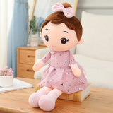 Kawaii Plush Girl Dolls with Rabbit Ears