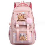 Capybara Backpack Laptop Large Capacity School Rucksack