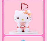Sanrio Hello Kitty Kuromi Melody Pochacco Cinnamoroll Plush Pendant Keychain