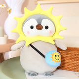 Penguin Dinosaur Sunflower Plush Toy