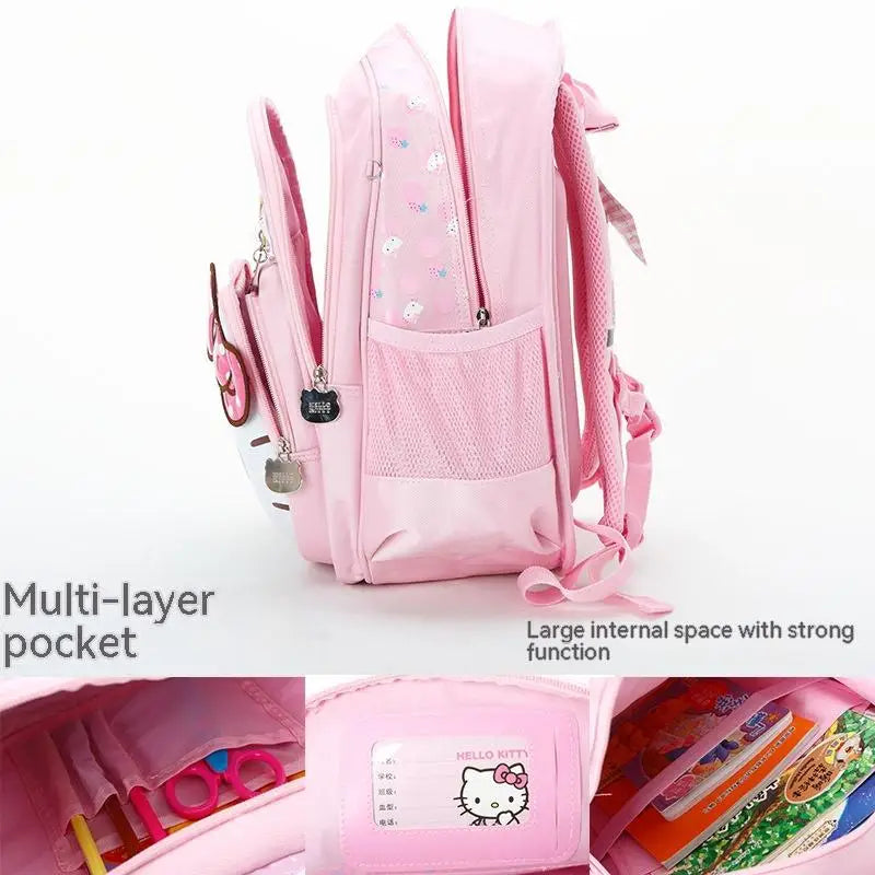Officially Licensed Hello Kitty Bag Hello Kitty Backpack For Girls Kawaii School Bag With Padded Straps, Official Sanrio Licensed Officially Licensed Hello Kitty Bag Hello Kitty Backpack For Girls Kawaii School Bag With Padded Straps, Official Sanrio Licensed