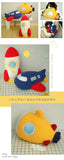 Rocket Spaceship Plane Aeroplane Flight Ship Plush Galaxy Toy Submarine Travel