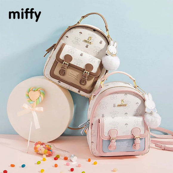 Miffy PU Leather Backpack