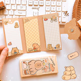 Capybara Stationery Mini Portable Notebook