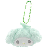 Sanrio My Melody Plush Keychain Hair Clip 2-in-1 Pendant
