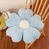 Flower-Shaped Plush Throw Pillow Cushion