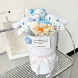 2026 Sanrio Hello Kitty My Melody Kawaii Plush Bouquet