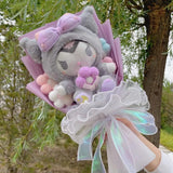 Sanrio Kuromi Cinnamoroll My Melody Hello Kitty Plush Bouquet - LoveJojo