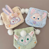 Disney StellaLou Drawstring Bag LinaBell Gelatoni Plush Cosmetic Bag