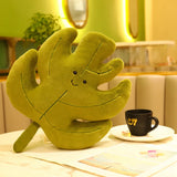 Gingko Maple Leaf Green Autumn Plush Toy