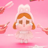 GENUINE POP MART CRYBABY SHINY SHINY SERIES Plush Doll PINK / BLACK Blind Box