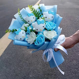 Sanrio My Melody Hello Kitty Plush Flower Bouquet