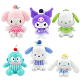 Sanrio Kuromi My Melody Pochacco Hangyodon Cinnamoroll Kuromi Plush Toy (27cm)