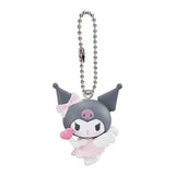 BANDAI Sanrio Action Figures Model Dream Angels Kitty Melody Pompompurin Kuromi Cinnamon Gashapon Pendant Genuine