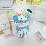 Sanrio Cinnamoroll Pochacco Kuromi Pompompurin Plush Flower Bouquet