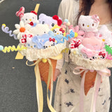 Sanrio Hello Kitty Crepe Plush Bouquet