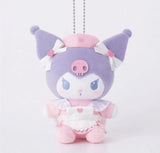 Sanrio Plush Keychain Kuromi My Melody Hello Kitty Angel Nurses Series (10cm)