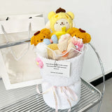 2026 Sanrio Hello Kitty My Melody Kawaii Plush Bouquet