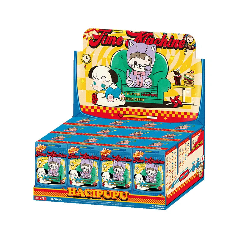 Genuine Pop Mart Hacipupu Rolling Time Machine Series Blind Box