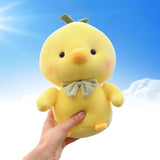 Yellow Chick Chicken Plush Green Bowtie