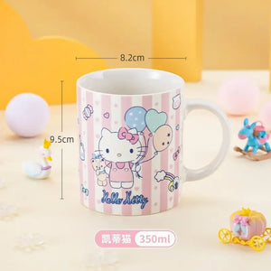 Sanrio Ceramic Mug - My Melody, Cinnamoroll, Little Twin Stars - LoveJojo