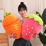 Bunny Taiyaki Plush Toys Cute Strawberry Pig Rabbits - LoveJojo