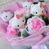 Sanrio Hello Kitty Plush Bouquet Flowers - LoveJojo