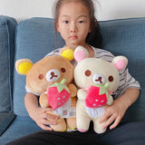 San-X Rilakkuma Bear Strawberry Plush Toy