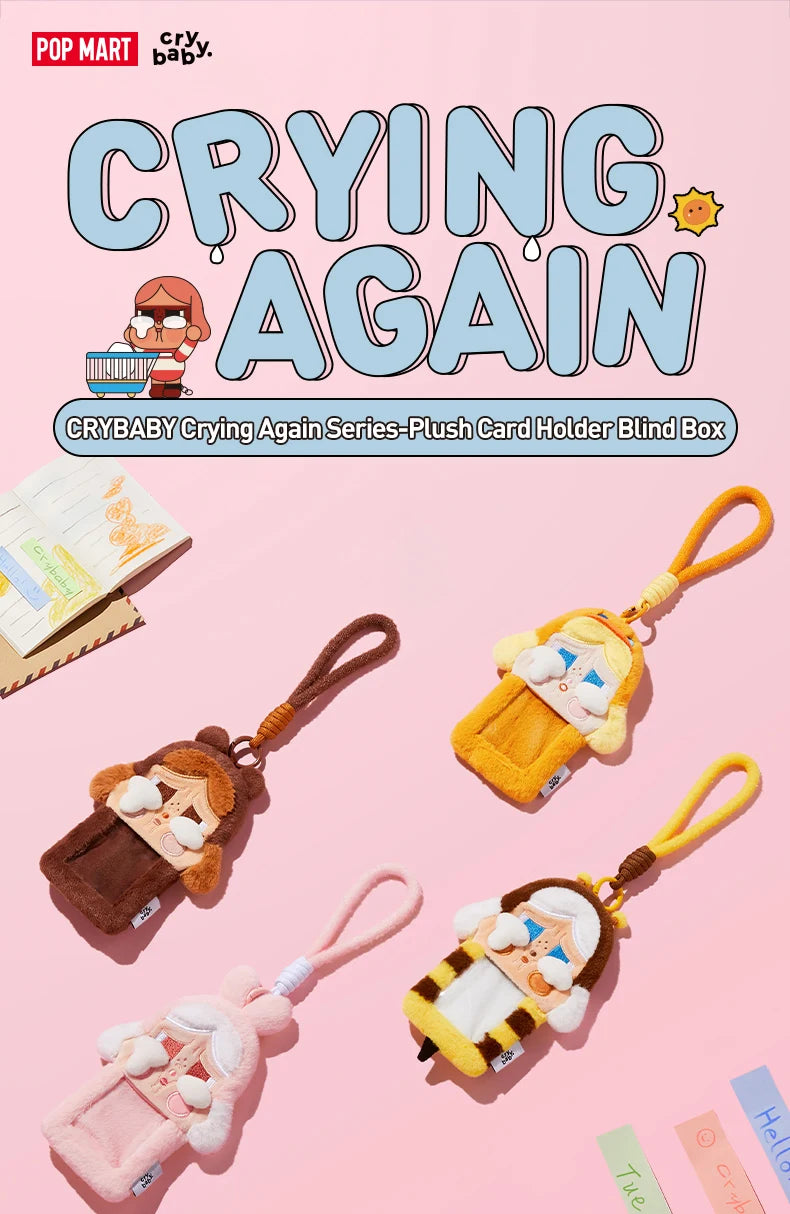 CRYBABY Crying Again シリーズ カードホルダー CRYBABY Crying Again Series – Card Holder Blind Box Surprey