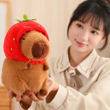 Kawaii Snack Attack: Hamburger Capybara Dog Pig Capibaras Pizza Bubble Tea Cushion Plush