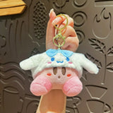 Kirby x Sanrio Hat Pendant Keychain Plush Toy