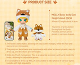 Genuine POP MART MOLLY Hugging 1/8 Action Figure