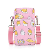 Sanrio New Gudetama Mobile Messenger Bag Lazy Egg Mini Small Bag Coin Purse