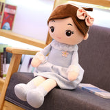 Kawaii Plush Girl Dolls with Rabbit Ears
