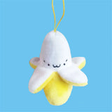 Kawaii Banana Plush Keyring Pendant Key Chain Ring - LoveJojo