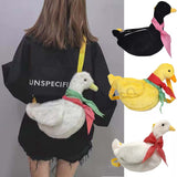 Duck Plush Purse Goose Crossbody Shoulder Messenger Bag - LoveJojo