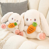 Hug Heart Bunny Plushie Stuffed Animals Carrot Star Decor Rabbit Toy Baby Bottle - LoveJojo